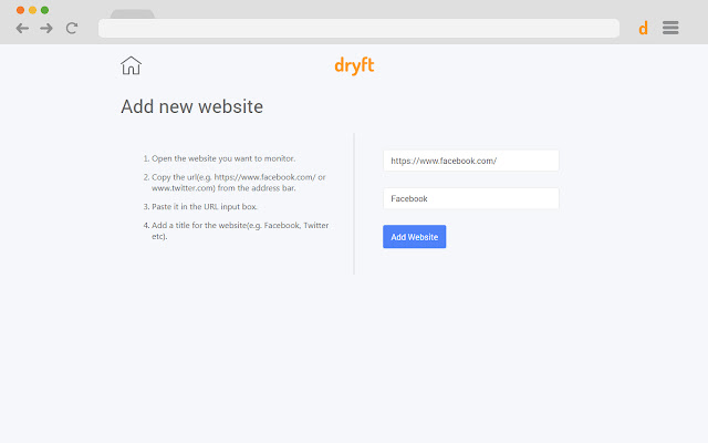 Dryft chrome谷歌浏览器插件_扩展第1张截图