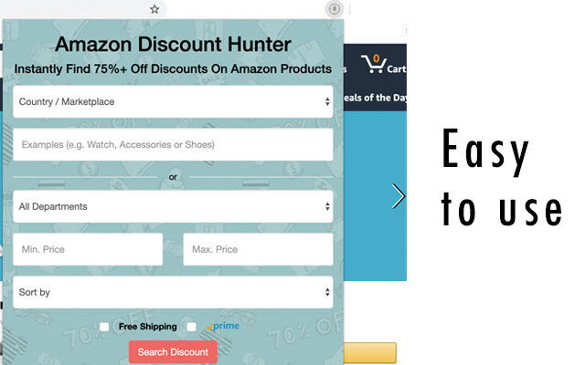 Amazon Discount Hunter chrome谷歌浏览器插件_扩展第2张截图