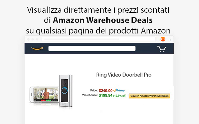 Amazon Warehouse Deals Finder chrome谷歌浏览器插件_扩展第1张截图