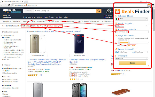 Amazon Deals Finder chrome谷歌浏览器插件_扩展第4张截图