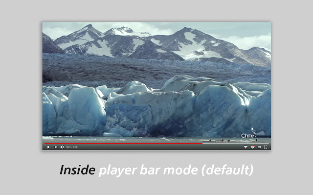 Outside YouTube Player Bar chrome谷歌浏览器插件_扩展第3张截图