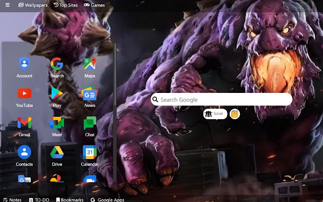 Godzilla Wallpaper New Tab Theme [Install] chrome谷歌浏览器插件_扩展第2张截图