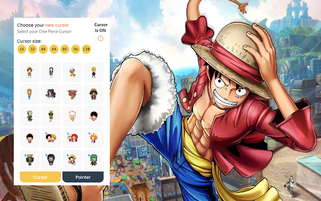 One Piece Cursor chrome谷歌浏览器插件_扩展第1张截图