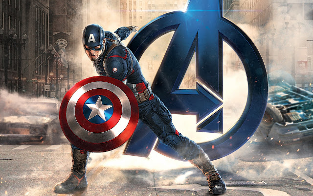 Captain America Wallpaper New Tab chrome谷歌浏览器插件_扩展第2张截图