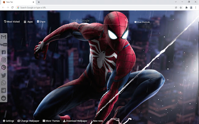 Spider-Man: No Way Home Wallpaper chrome谷歌浏览器插件_扩展第2张截图