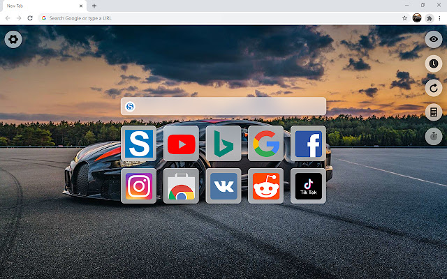 Super Sports Car HD Wallpaper New Tab chrome谷歌浏览器插件_扩展第2张截图