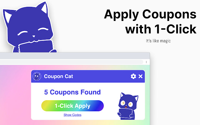 Coupon Cat chrome谷歌浏览器插件_扩展第1张截图
