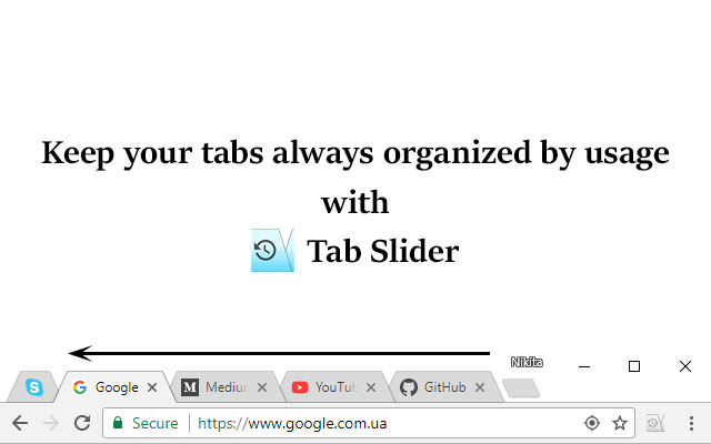 Tab Slider chrome谷歌浏览器插件_扩展第1张截图