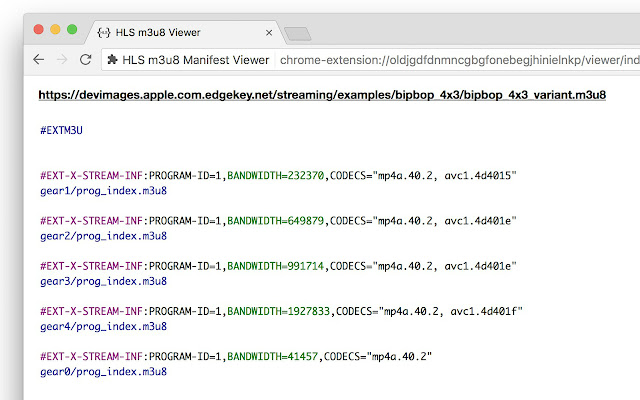 Adaptive Bitrate Manifest Viewer chrome谷歌浏览器插件_扩展第1张截图