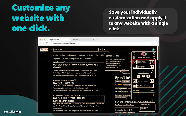 Eye-Able® - Accessibility Assistant chrome谷歌浏览器插件_扩展第3张截图