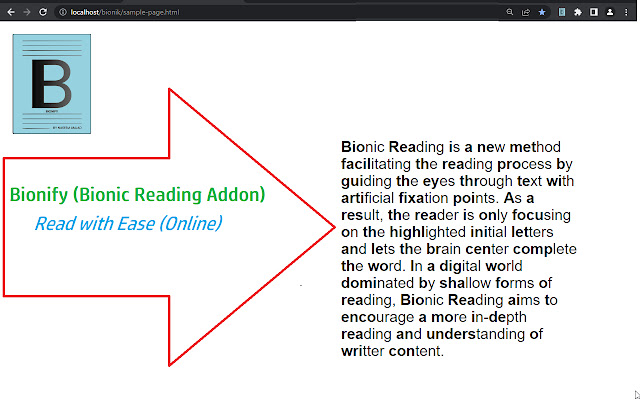 Bionify - Bionic Reading Plugin chrome谷歌浏览器插件_扩展第4张截图