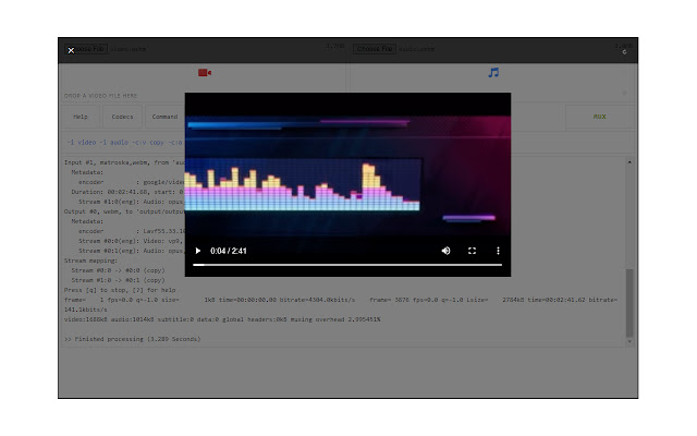 Video & Audio Muxer chrome谷歌浏览器插件_扩展第3张截图