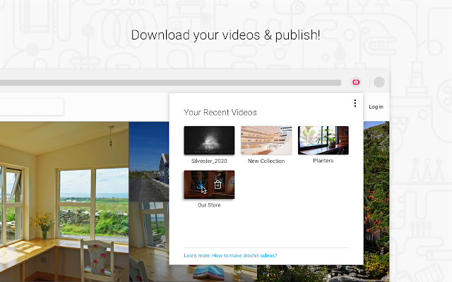 Wochit Shortcut - Video Creator chrome谷歌浏览器插件_扩展第4张截图
