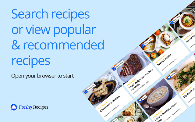 Freshy Recipes chrome谷歌浏览器插件_扩展第3张截图