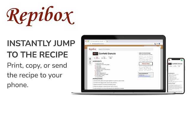 Repibox - Recipe Viewer Extension chrome谷歌浏览器插件_扩展第1张截图