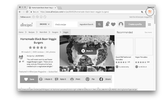 RecipeCleaner chrome谷歌浏览器插件_扩展第1张截图