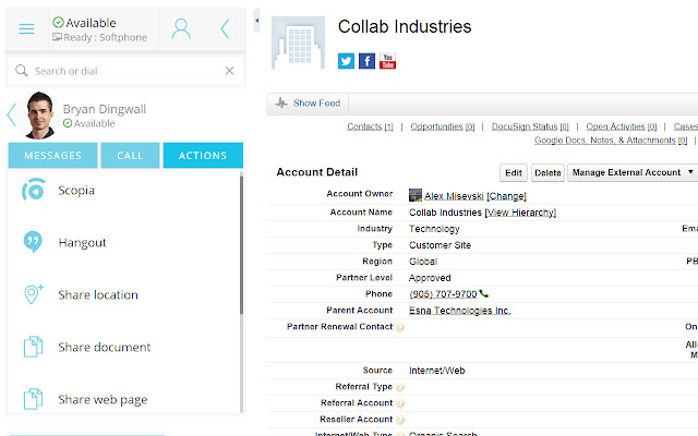 Avaya Communicator for Web chrome谷歌浏览器插件_扩展第4张截图