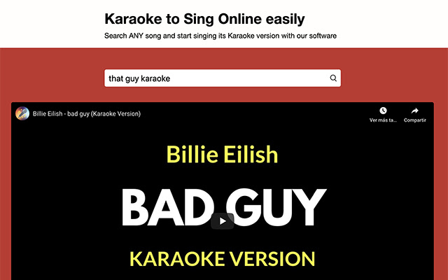 Karaoke Online: Sing Songs with Lyrics chrome谷歌浏览器插件_扩展第3张截图