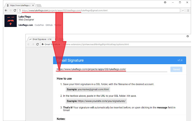 Gmail Signature chrome谷歌浏览器插件_扩展第3张截图