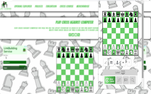 Chess Game Play Chess Against Computer chrome谷歌浏览器插件_扩展第1张截图