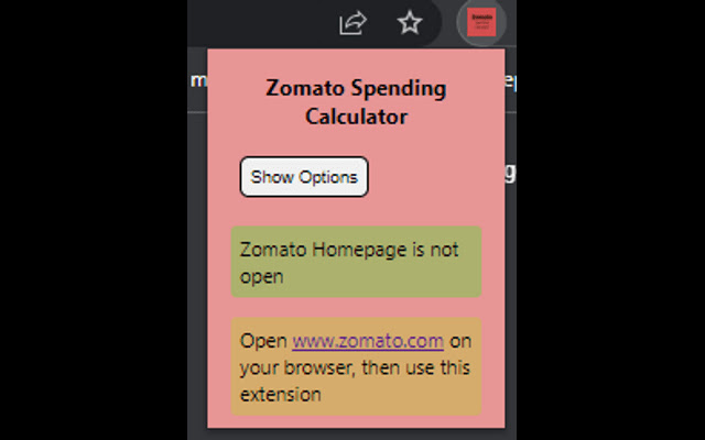 zomato-spending-calculator chrome谷歌浏览器插件_扩展第2张截图