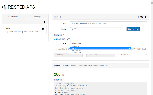 RESTED APS chrome谷歌浏览器插件_扩展第3张截图