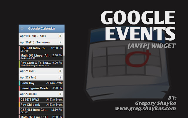 Google Events [ANTP] chrome谷歌浏览器插件_扩展第1张截图