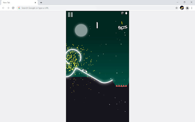 Neon Hill Rider Game chrome谷歌浏览器插件_扩展第2张截图
