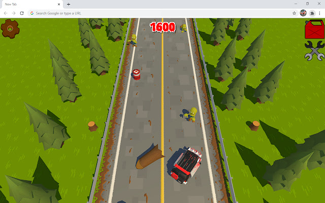 Zombie Drive Game chrome谷歌浏览器插件_扩展第3张截图