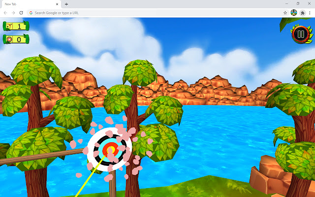 Archery Blast Shooting Game chrome谷歌浏览器插件_扩展第2张截图