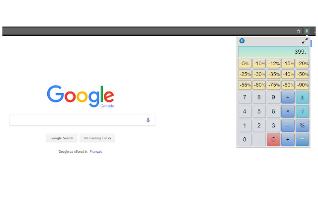 Discount Calculator chrome谷歌浏览器插件_扩展第1张截图