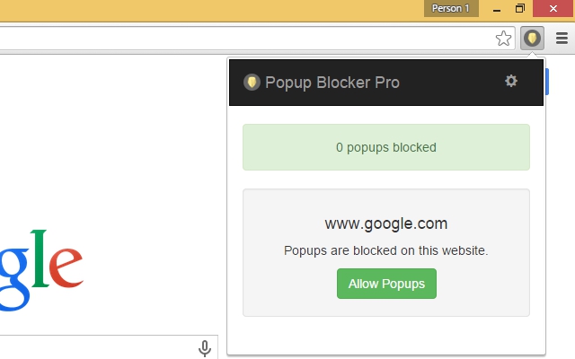 Popup Blocker Pro chrome谷歌浏览器插件_扩展第2张截图