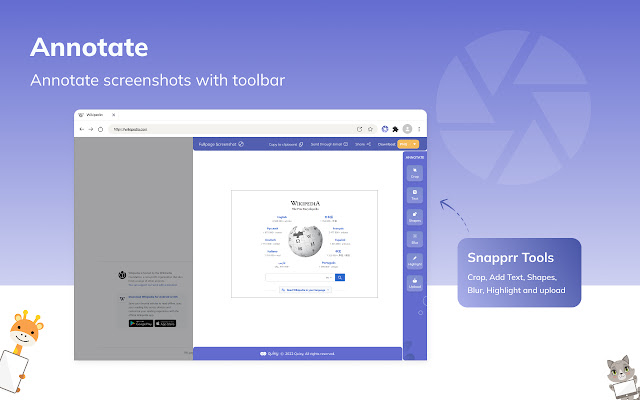 Snapprr - Screenshot & Video capture tool chrome谷歌浏览器插件_扩展第2张截图