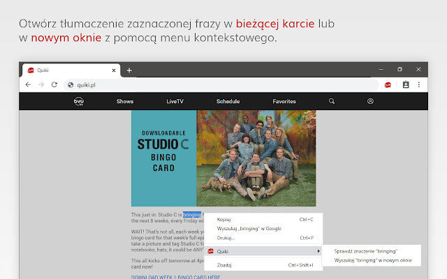 Quiki chrome谷歌浏览器插件_扩展第3张截图