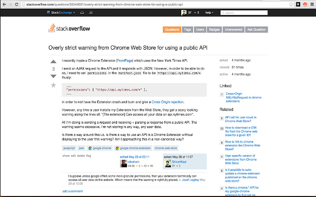 SidebarOverflow chrome谷歌浏览器插件_扩展第2张截图