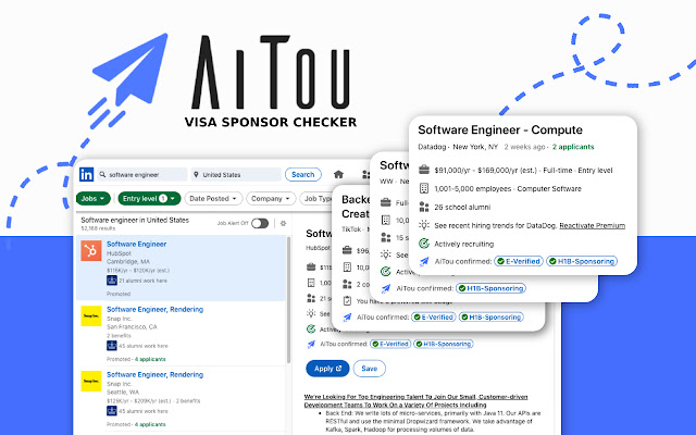 AiTou Visa Sponsor Checker chrome谷歌浏览器插件_扩展第1张截图