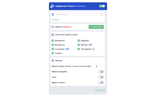 CapMonster Cloud — automated captcha solver chrome谷歌浏览器插件_扩展第1张截图
