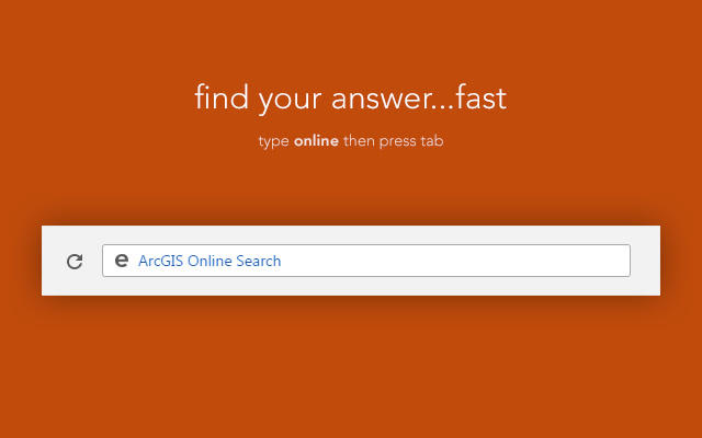 ArcGIS Online Search chrome谷歌浏览器插件_扩展第1张截图