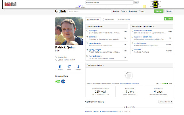 Github Original Streak chrome谷歌浏览器插件_扩展第3张截图