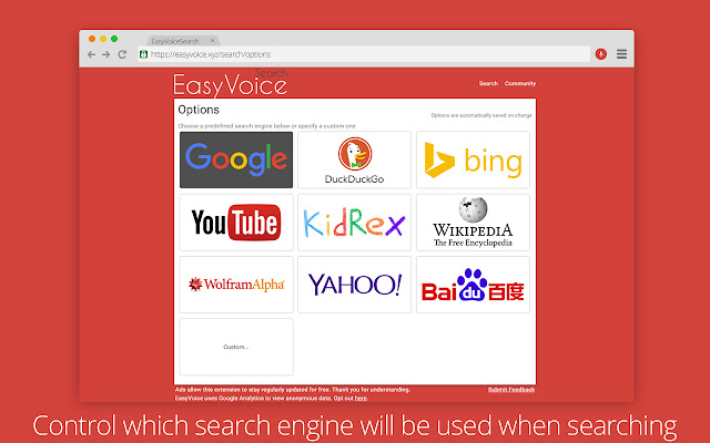 EasyVoice Search chrome谷歌浏览器插件_扩展第3张截图