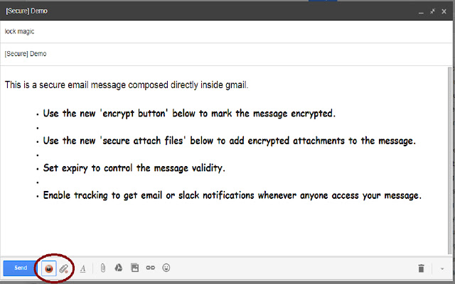 Lockmagic Gmail Encryption chrome谷歌浏览器插件_扩展第1张截图