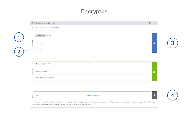 File Guard (Encryptor | Decryptor) chrome谷歌浏览器插件_扩展第2张截图