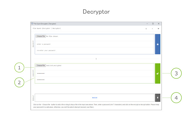 File Guard (Encryptor | Decryptor) chrome谷歌浏览器插件_扩展第3张截图