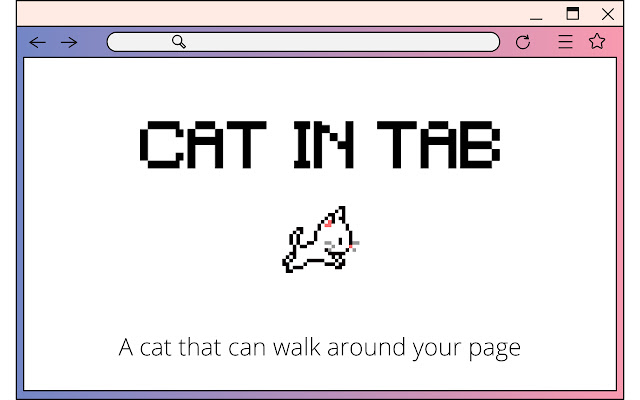 Cat-In-Tab chrome谷歌浏览器插件_扩展第1张截图