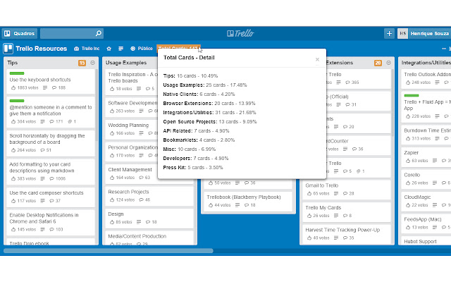 Official Card Counter Trello with Totalizer chrome谷歌浏览器插件_扩展第3张截图