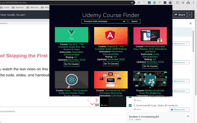 Udemy Course Finder chrome谷歌浏览器插件_扩展第1张截图