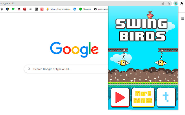 Swing Copters Game chrome谷歌浏览器插件_扩展第1张截图