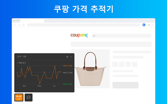 쿠팡 가격 추적기 chrome谷歌浏览器插件_扩展第2张截图