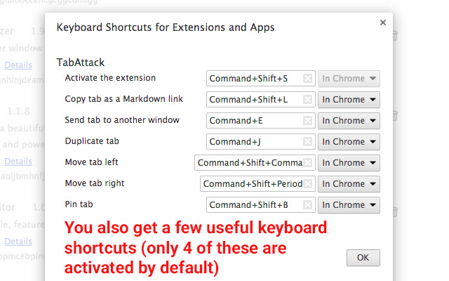 TabAttack chrome谷歌浏览器插件_扩展第3张截图