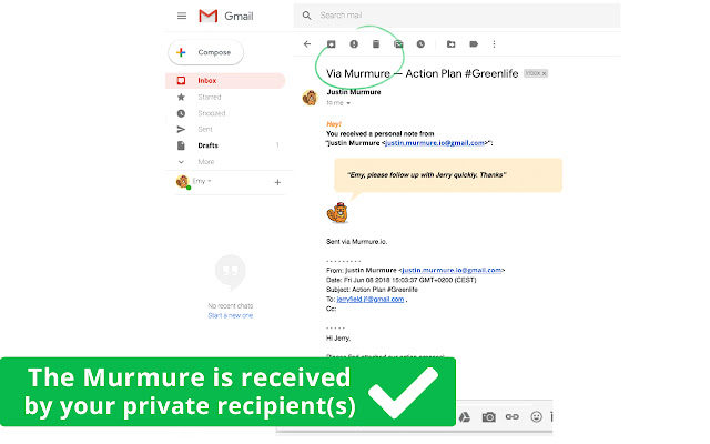 Smarter CC & BCC : Murmure for Gmail™ chrome谷歌浏览器插件_扩展第3张截图